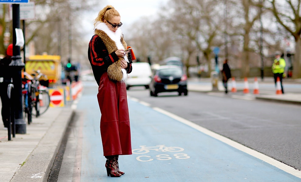 Streetstyle на Неделе моды в Лондоне. Часть 3