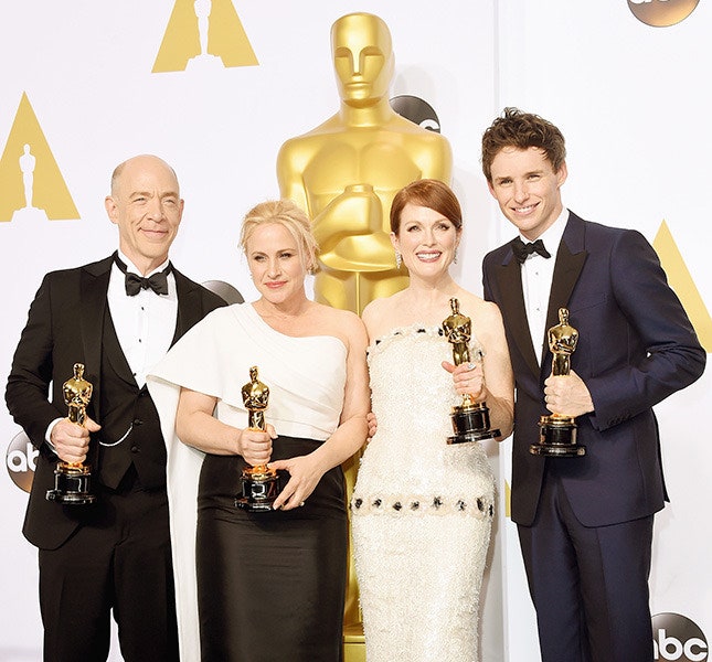 «Оскар 2015» самые красивые платья звезд