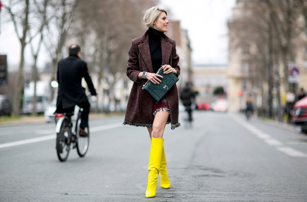 Streetstyle на Неделе Высокой моды в Париже