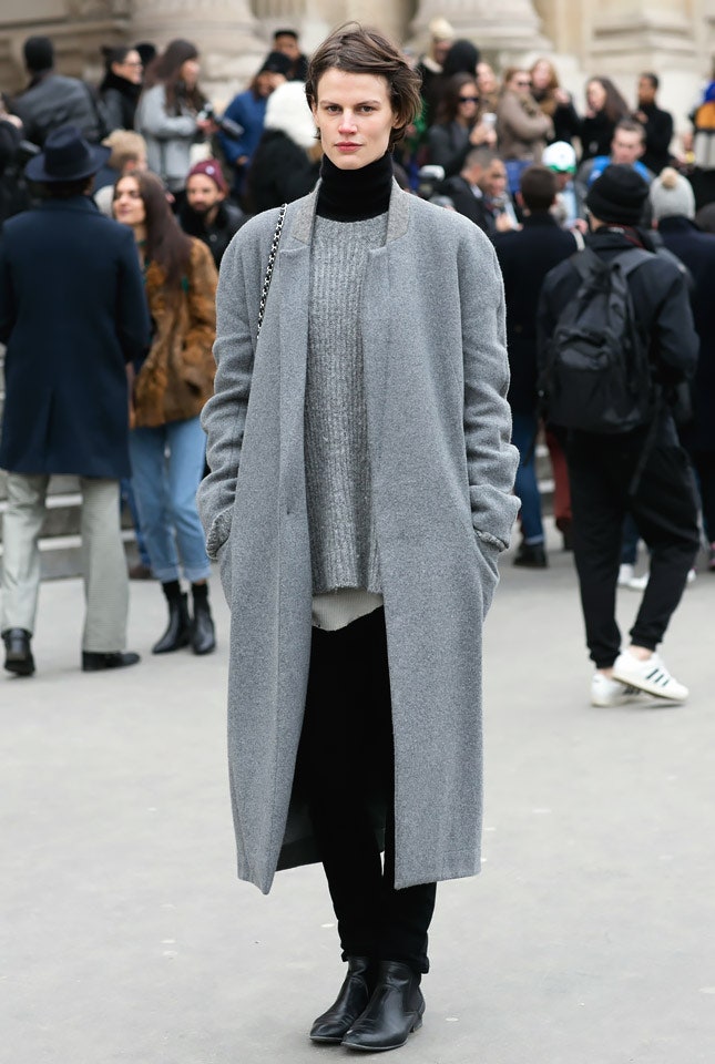 Streetstyle на Неделе Высокой моды в Париже