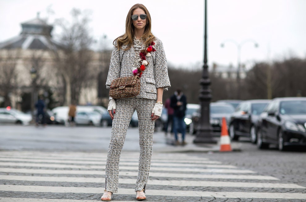 Streetstyle на Неделе Высокой моды в Париже