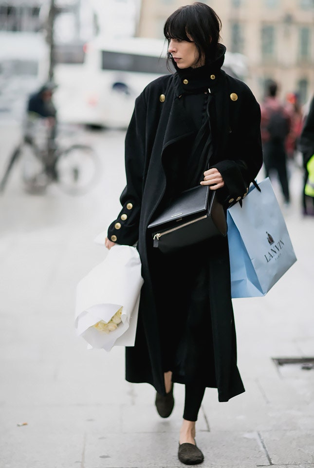 Streetstyle на Неделе Высокой моды в Париже
