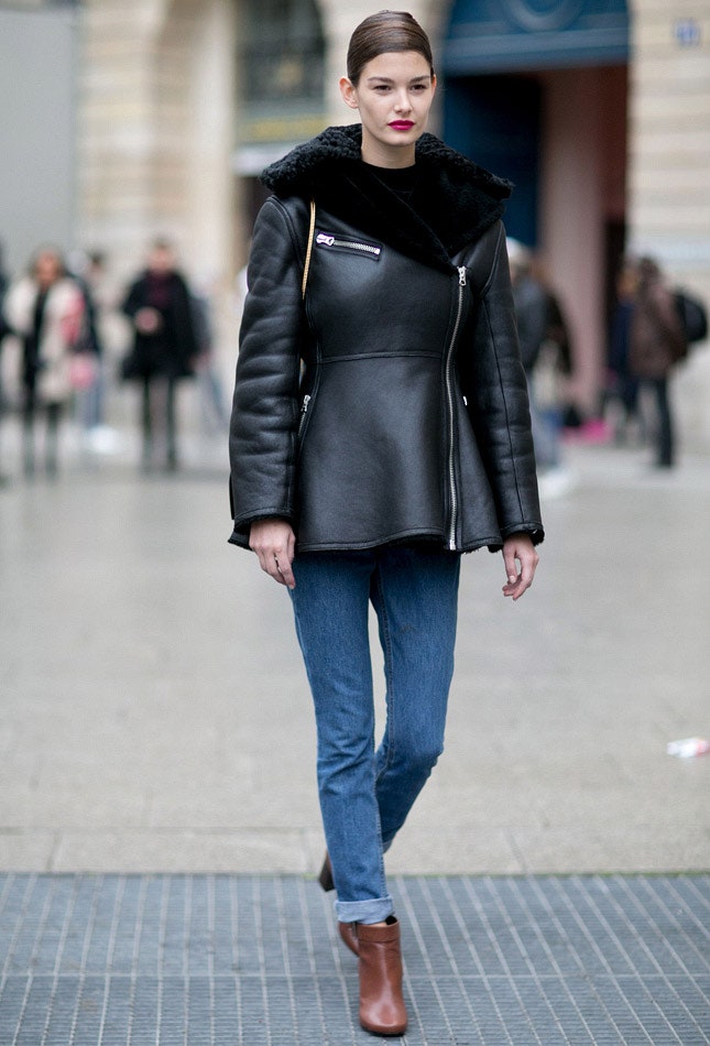 Streetstyle на Неделе Высокой моды в Париже