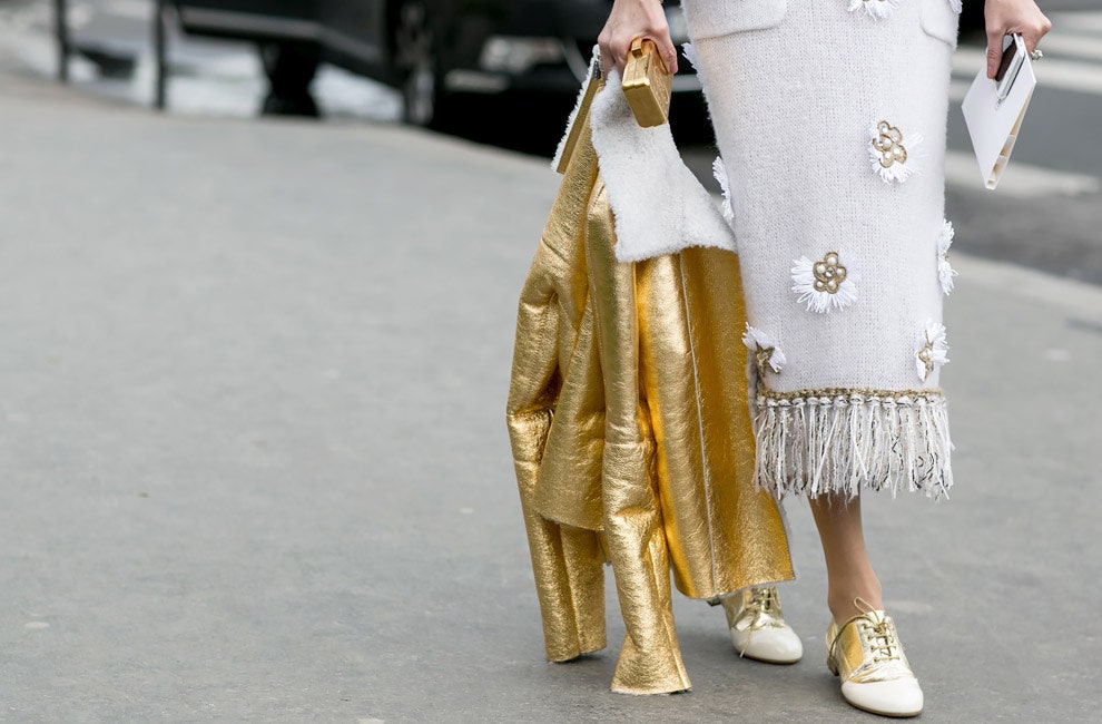 Streetstyle на Неделе Высокой моды в Париже
