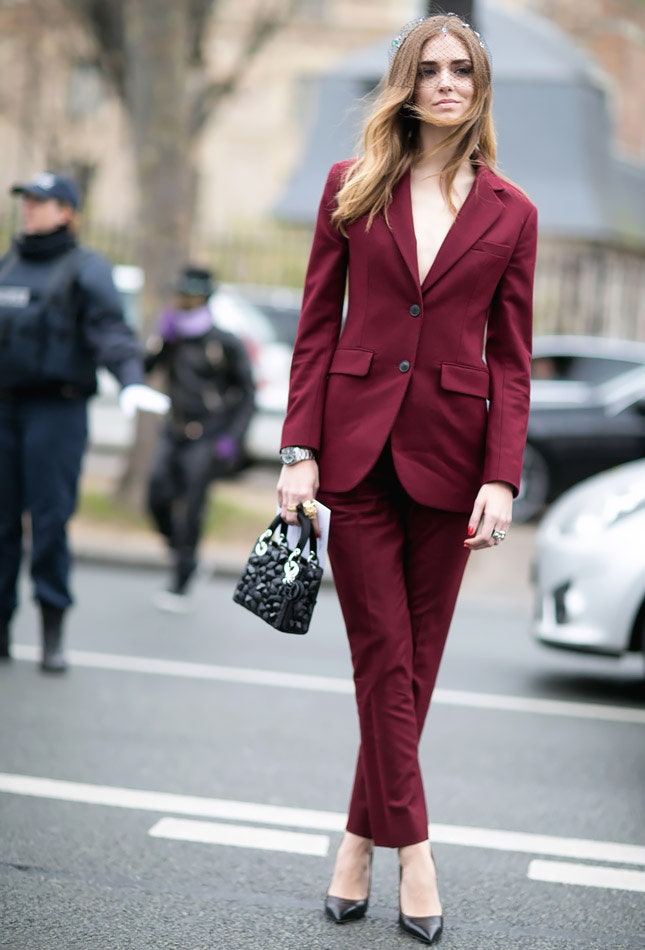 Streetstyle на Неделе Высокой моды в Париже
