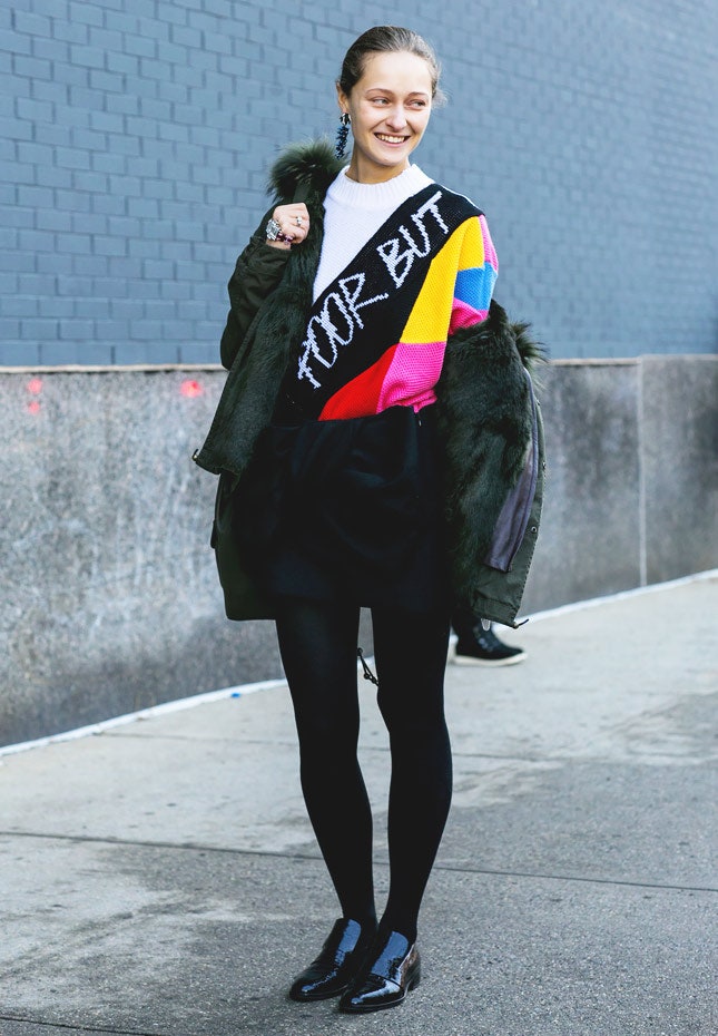 Streetstyle на Неделе моды в НьюЙорке. День последний