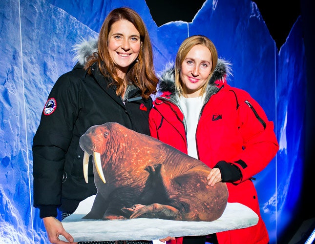 Arctic Explorer благотворительная вечеринка марки Ксении Чилингаровой в ЦУМе | Vogue