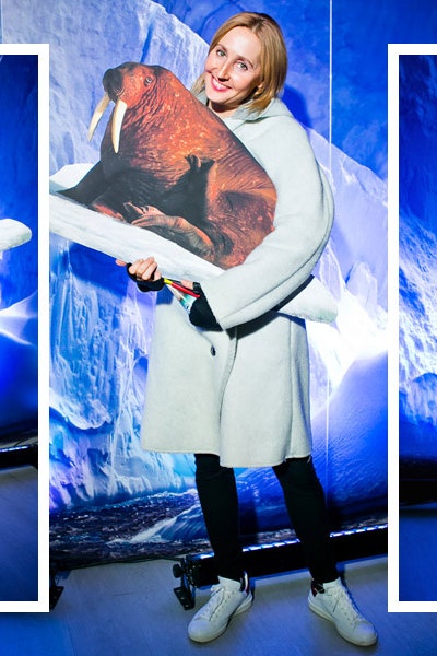 Arctic Explorer благотворительная вечеринка марки Ксении Чилингаровой в ЦУМе | Vogue