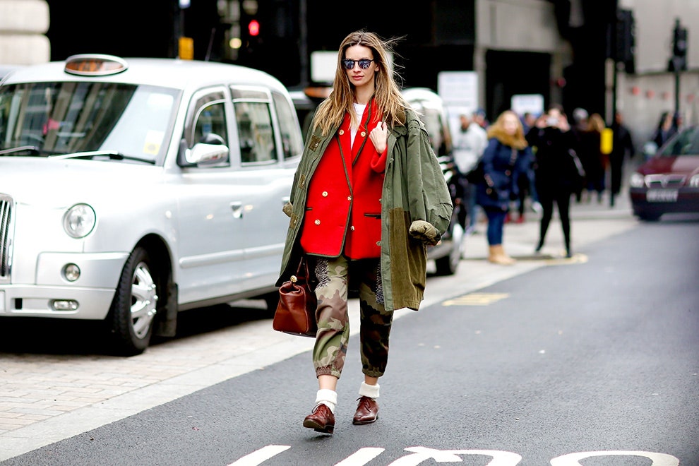 Streetstyle на Неделе моды в Лондоне. Часть 1