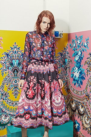 Princess Vasilisa круизная коллекция MSGM 2015 года вдохновленная русским фольклором | Vogue