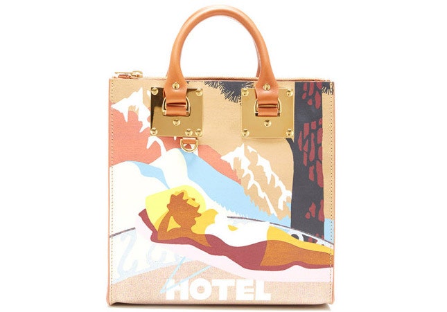 Sophie Hulme сумки из летней коллекции с принтами в стиле попарт | Vogue