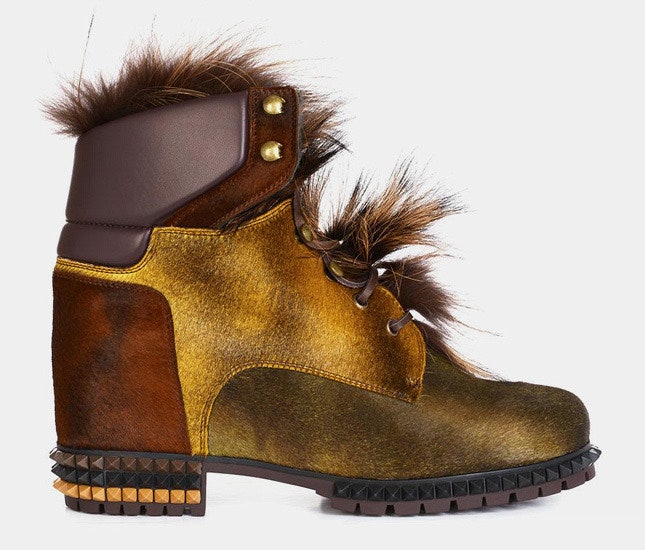 Теплые зимние ботинки на меху стильная обувь от Chlo Moncler Fendi Hunter Coach Marni | Vogue