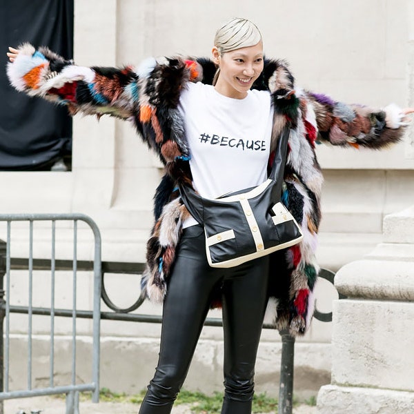 Streetstyle на Неделе моды в Париже. Часть 4