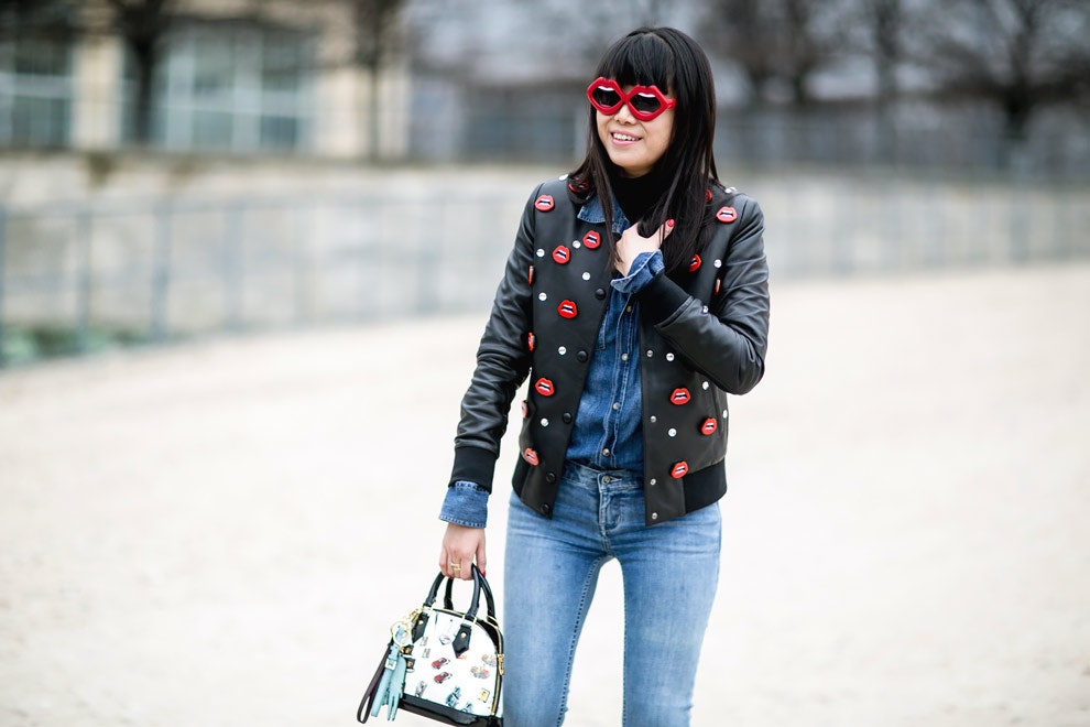 Streetstyle на Неделе моды в Париже. Часть 4