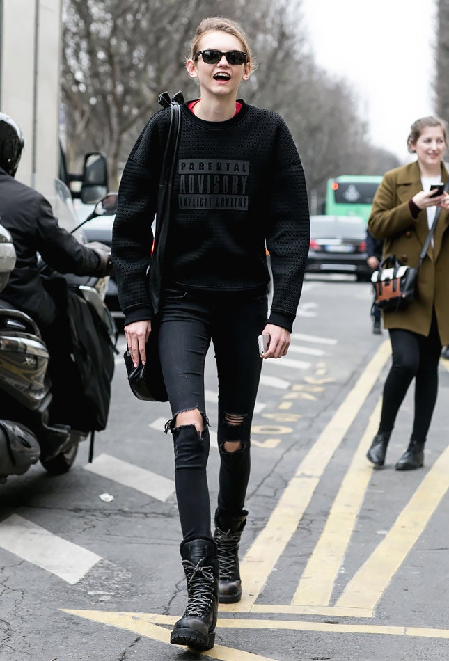 Streetstyle на Неделе моды в Париже. Часть 4