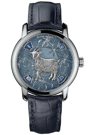Часы Vacheron Constantin из серии The Legend of the Chinese Zodiac к году козы | Vogue