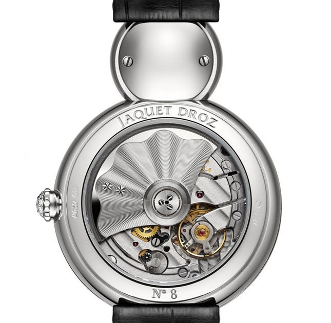 Часы Jaquet Droz Lady 8 Shiny с циферблатом усыпанным бриллиантами | Vogue