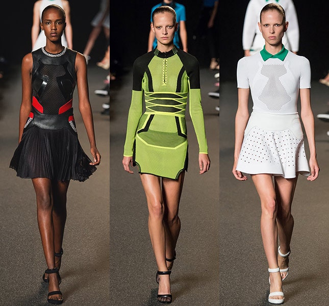 Коллекция Alexander Wang весналето 2015 платья и сумки похожие на кроссовки Nike | Vogue