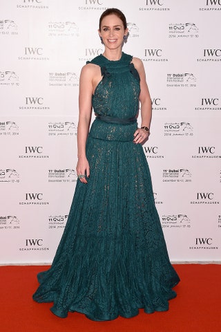 Эмили Блант в Lanvin на вечере IWC Filmmaker Award в Дубае.