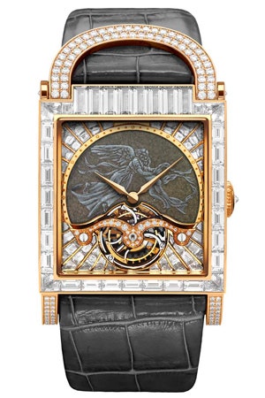 Часы Angel DeLaneau роскошный турбийон из линии Dome From DeLaneau | Vogue