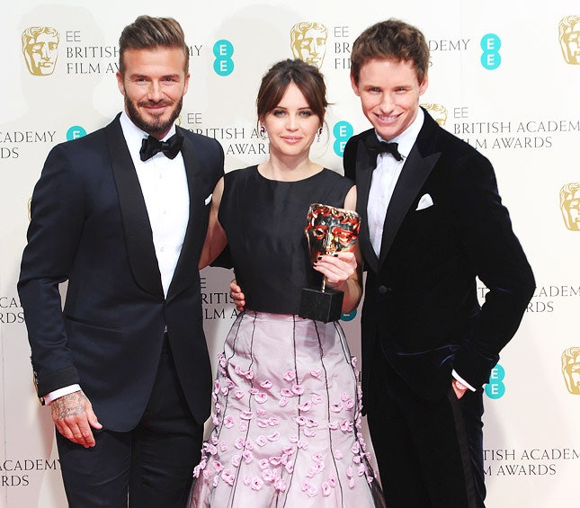 Гости церемонии вручения премии BAFTA 2015