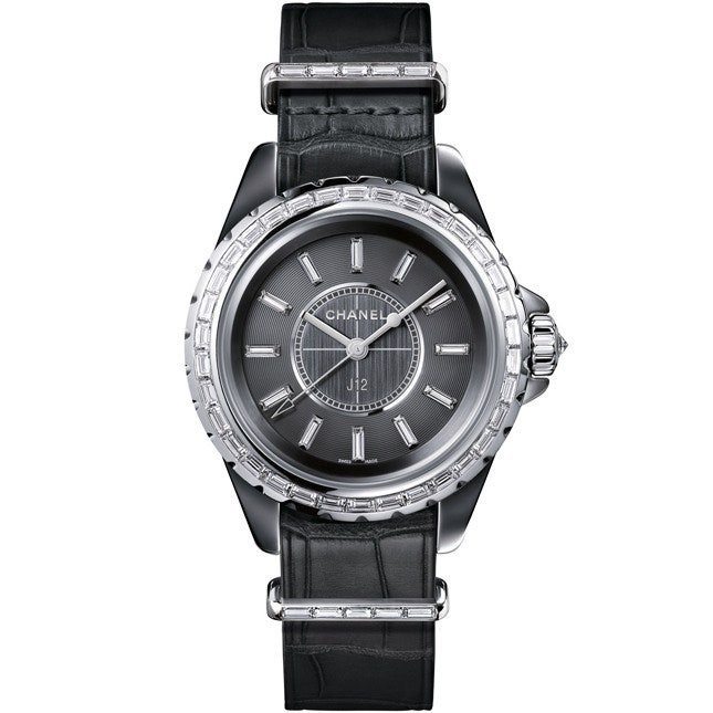 Часы Chanel J12G.10 стилизованные под британские армейские часы | Vogue