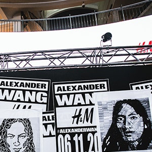 Закрытая презентация коллекции Alexander Wang X H&M в Москве