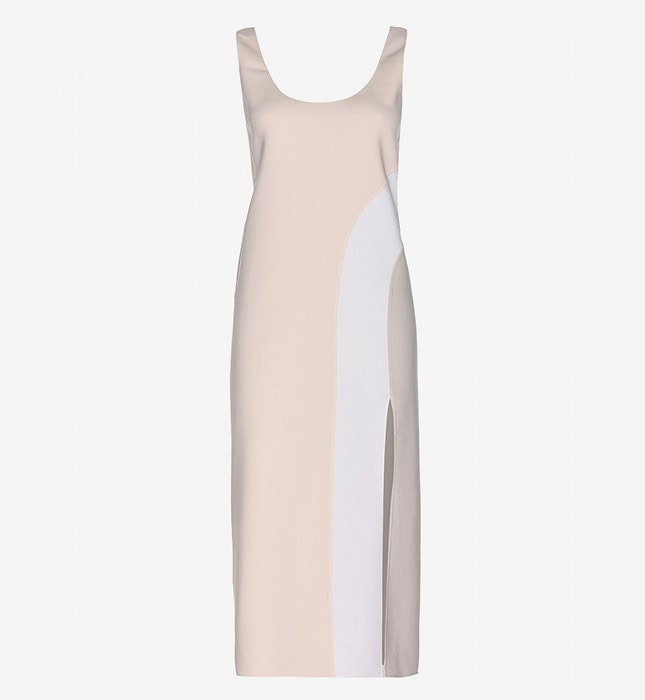 Модные платья цвета экрю из осеннезимних коллекций 2014 года | Vogue