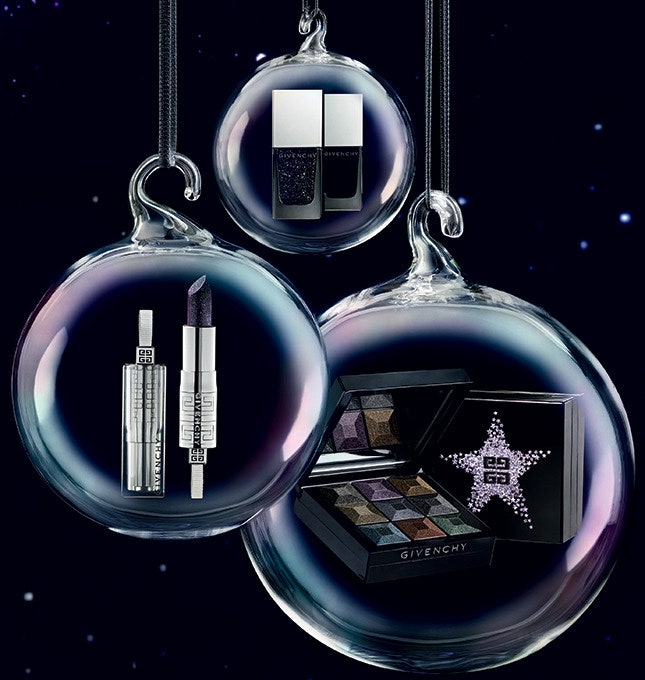 Givenchy рождественская коллекция макияжа с блестками | Vogue