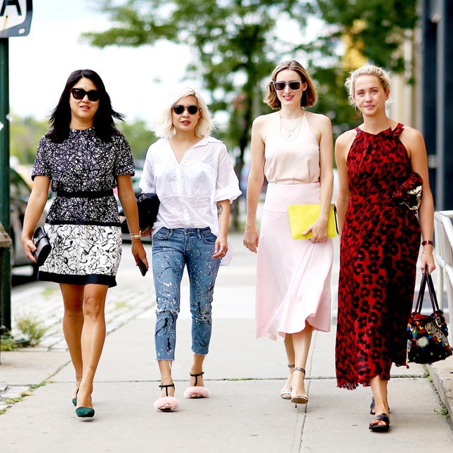 Неделя моды в НьюЙорке в сентябре 2014 streetstyle фото | Vogue