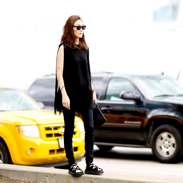 Неделя моды в НьюЙорке в сентябре 2014 streetstyle фото | Vogue