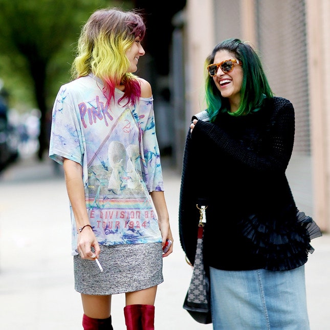 Неделя моды в НьюЙорке в сентябре 2014 streetstyle фото | Vogue