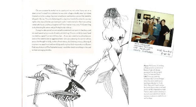 Творчество Александра Маккуина в альбоме Alexander McQueen Fashion Visionary | Vogue