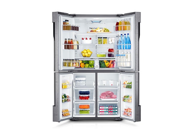 Холодильник Samsung Romanee Conti с лазерной гравировкой в духе венецианских узоров | Vogue
