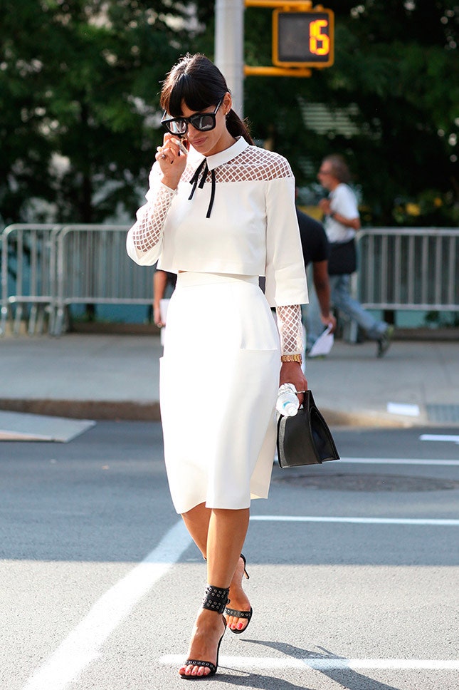 Streetstyle фото на Неделе моды в НьюЙорке сентябрь 2014 | Vogue