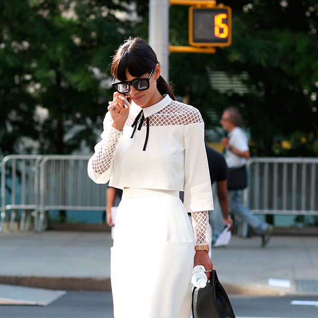 Streetstyle на Неделе моды в Нью-Йорке. Часть 1