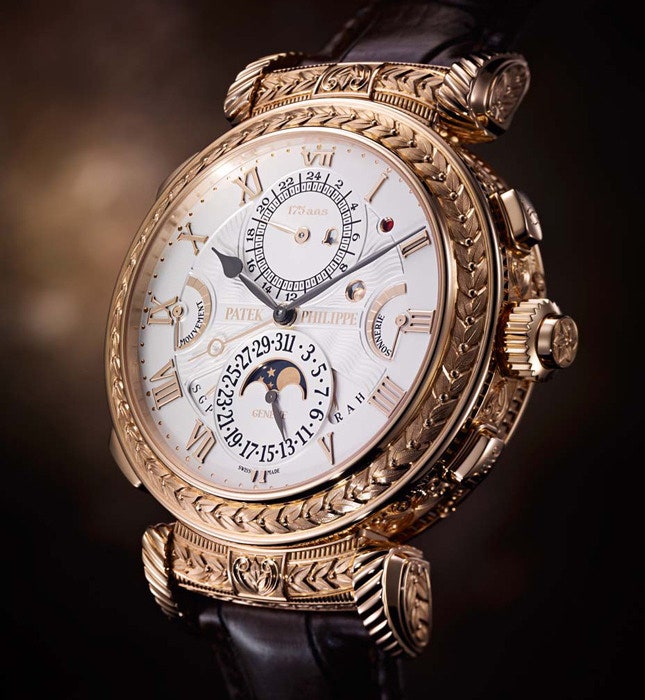 Часы Patek Philippe Grandmaster Chime Ref. 5175 выпущенные к 175летию мануфактуры | Vogue