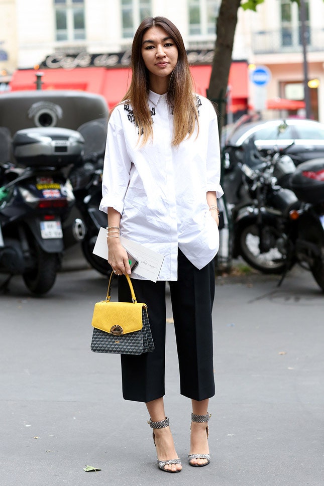 Streetstyle на Неделе Высокой моды в Париже. День третий