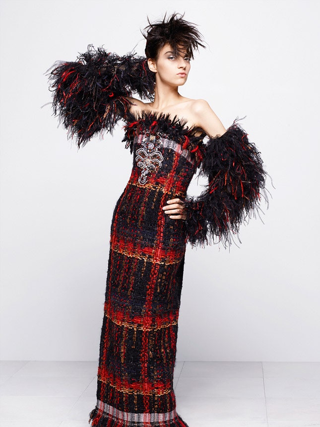 Chanel Haute Couture Карл Лагерфельд представил лукбук коллекции