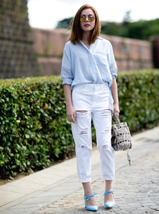 Streetstyle на Pitti Immagine