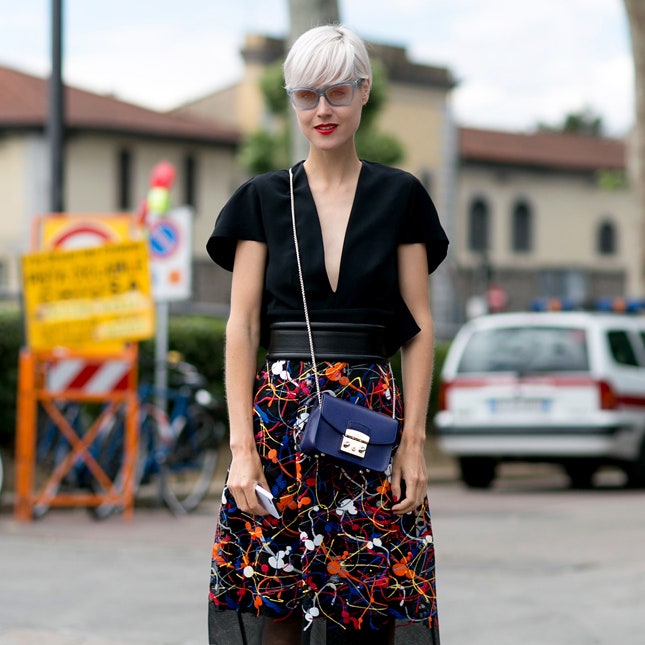 Streetstyle на Pitti Immagine