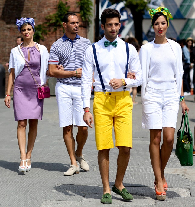 Streetstyle на Pitti Immagine