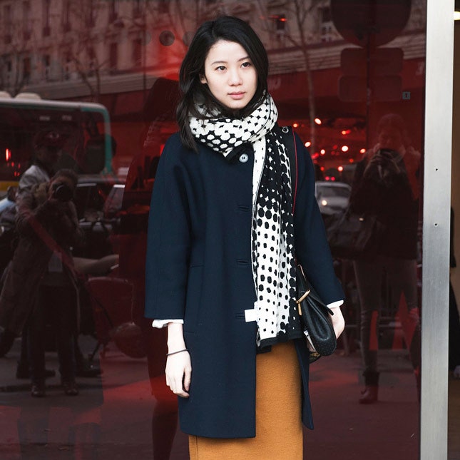 Streetstyle на Неделе моды в Париже. Часть 1