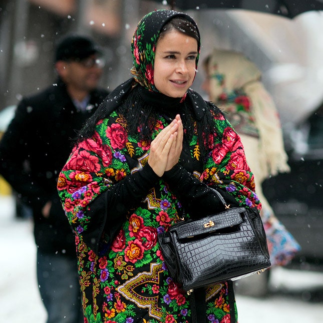 Streetstyle на Неделе моды в Нью-Йорке. Часть 4