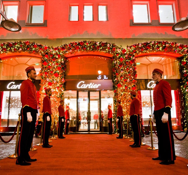 Открытие бутика Cartier