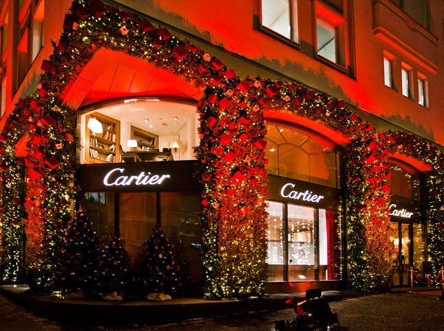 Открытие бутика Cartier