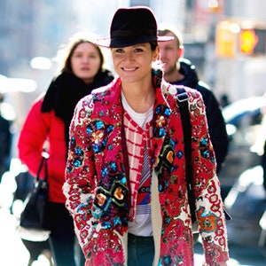 Streetstyle на Неделе моды в Нью-Йорке. Часть 1