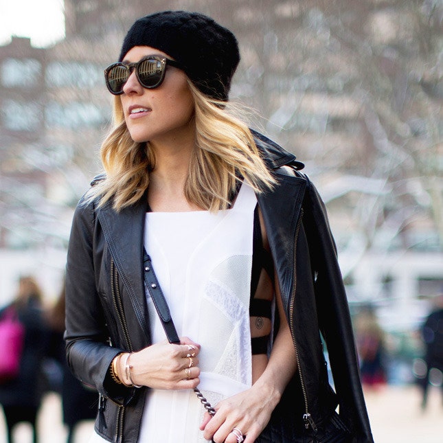 Streetstyle на Неделе моды в Нью-Йорке. Часть 1