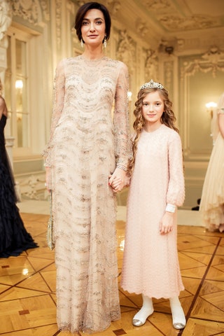Снежана Георгиева в Valentino.