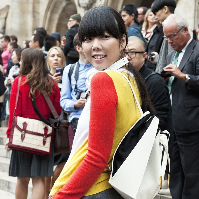 Streetstyle на Неделе моды в Париже. Часть 4